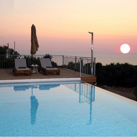 Tsakmakis Villas Luxury- Panoramic Sea View - Lefkada Tsoukaládhes Dış mekan fotoğraf