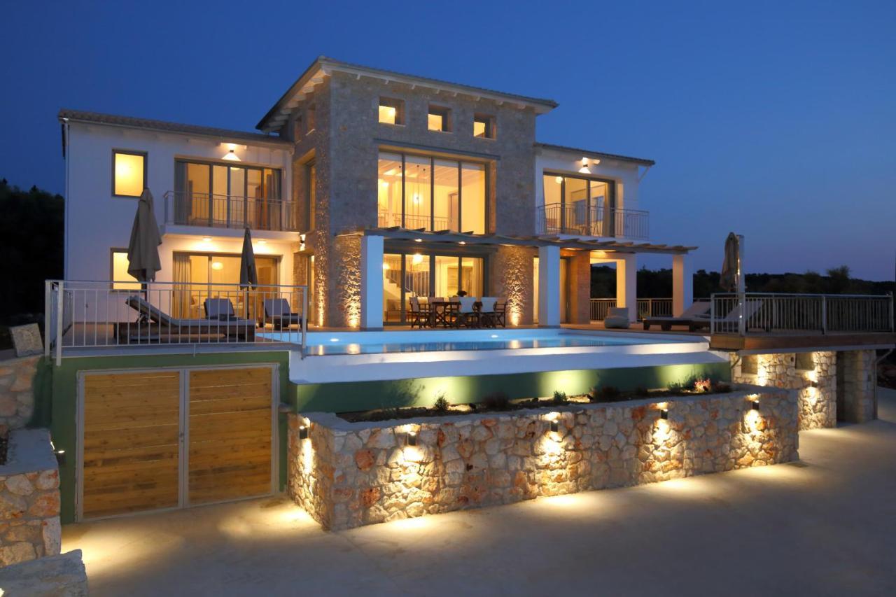 Tsakmakis Villas Luxury- Panoramic Sea View - Lefkada Tsoukaládhes Dış mekan fotoğraf