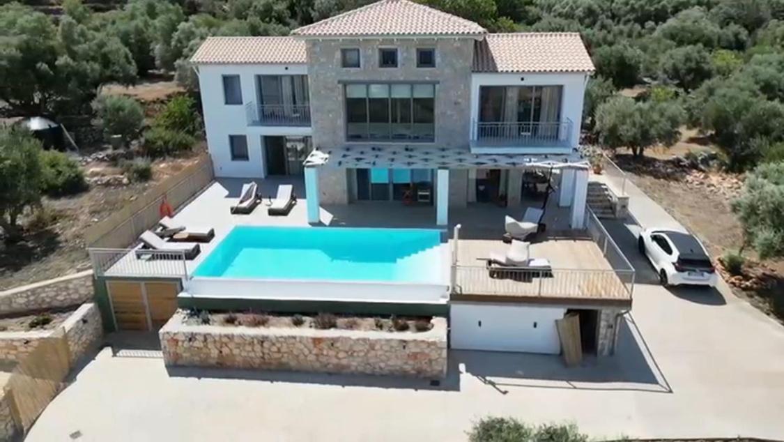 Tsakmakis Villas Luxury- Panoramic Sea View - Lefkada Tsoukaládhes Dış mekan fotoğraf