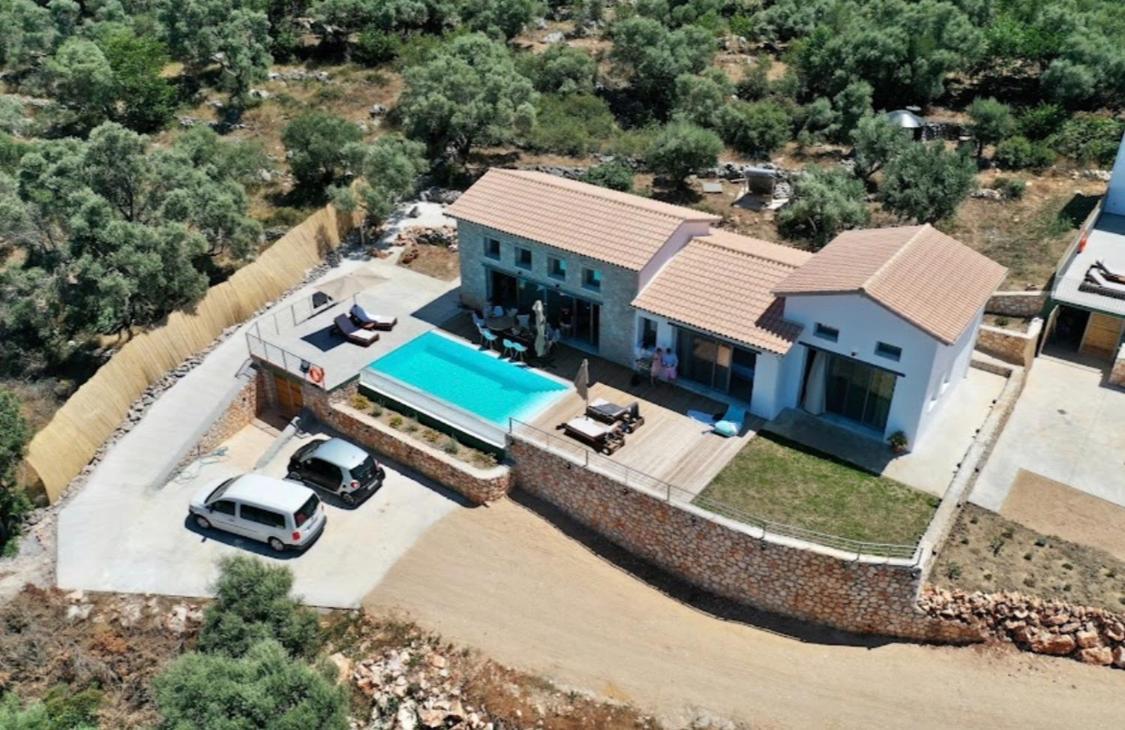 Tsakmakis Villas Luxury- Panoramic Sea View - Lefkada Tsoukaládhes Dış mekan fotoğraf