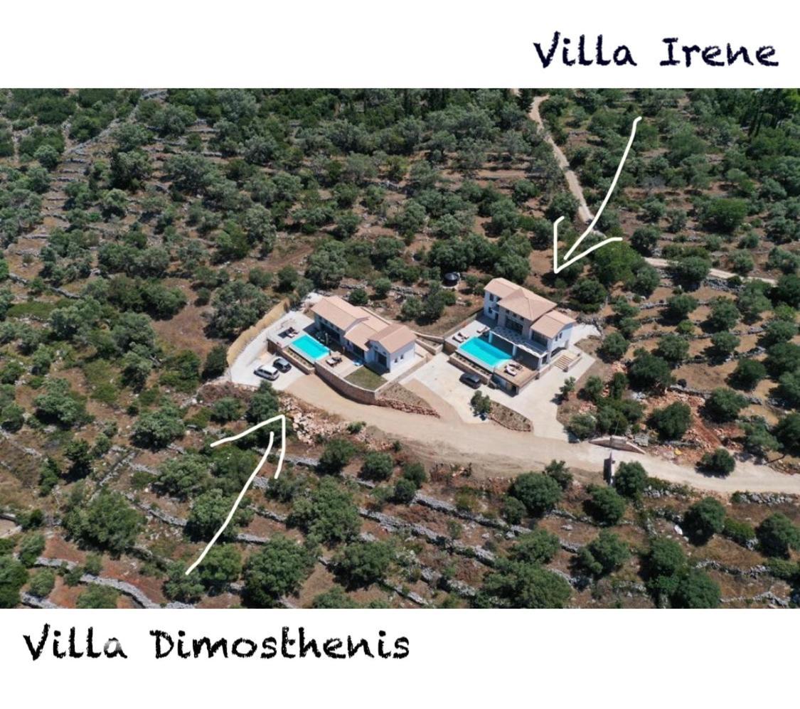 Tsakmakis Villas Luxury- Panoramic Sea View - Lefkada Tsoukaládhes Dış mekan fotoğraf
